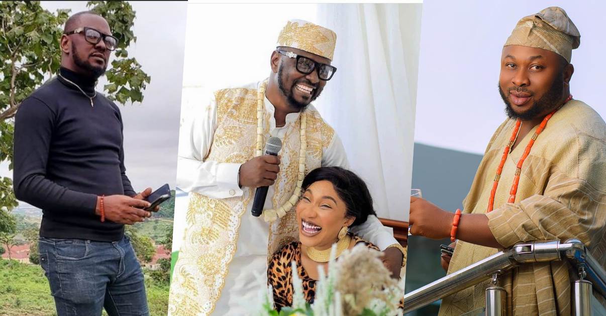 "Churchill, na man you be" - Tonto Dikeh's lover hails ex-husband amidst separation rumor