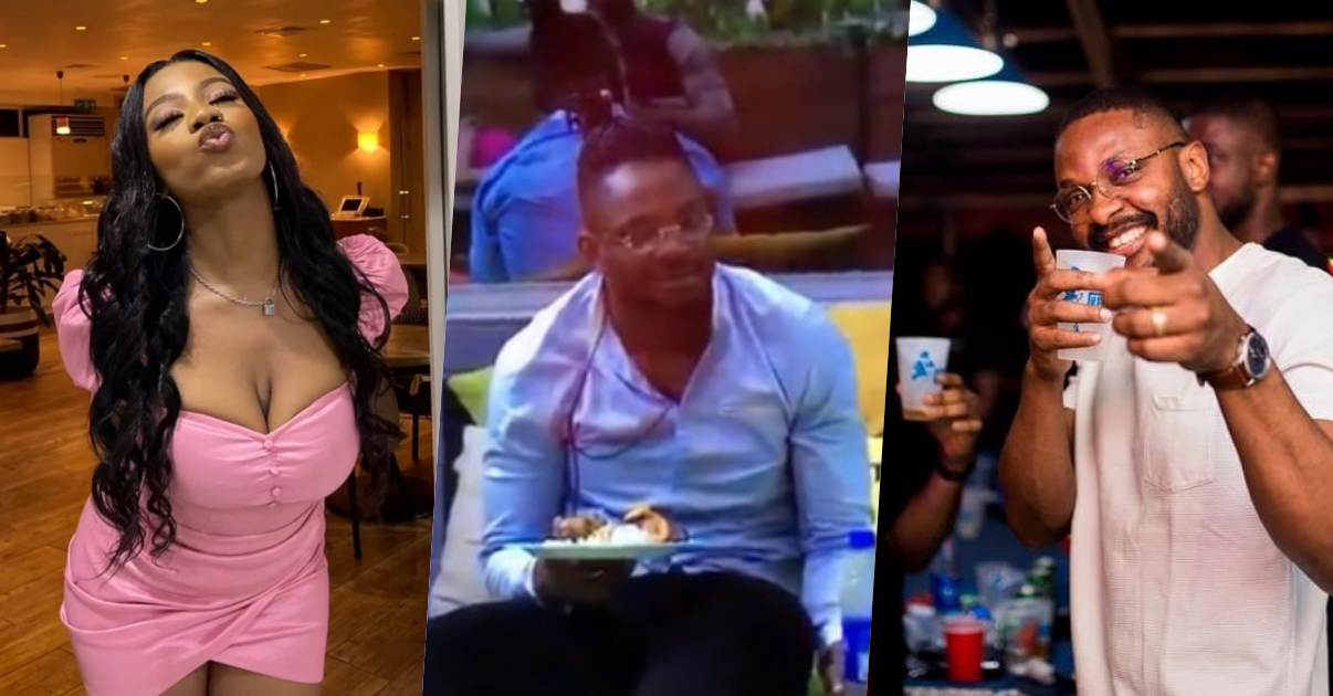 #BBNaija: "Even if it's poisoned, I'd die for love" - Cross, after Angel handed him food amid fight (Video)