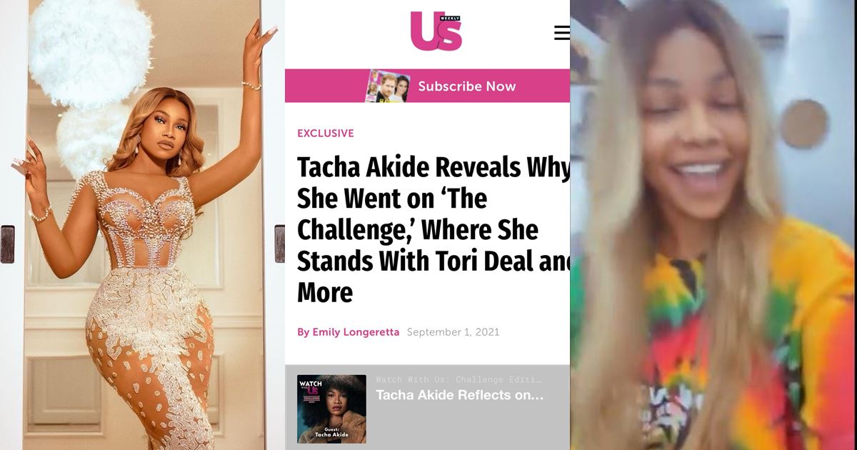 Tacha US Weekly Magazine