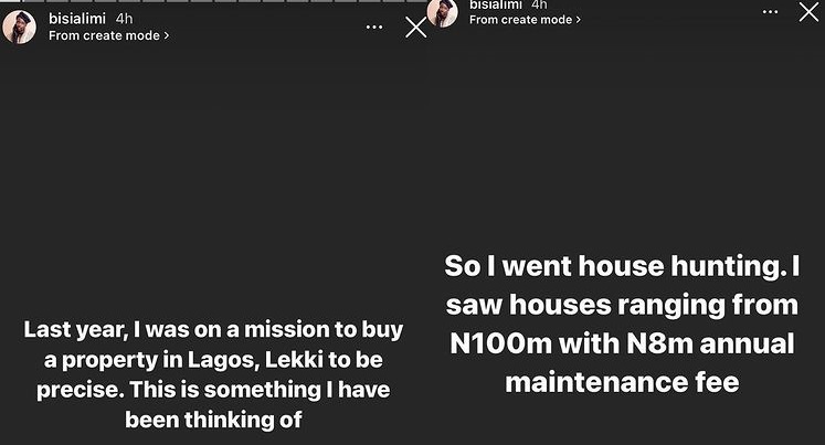 Activist, Bisi Alimi exposes illusion of house ownership by celebrities in Lagos