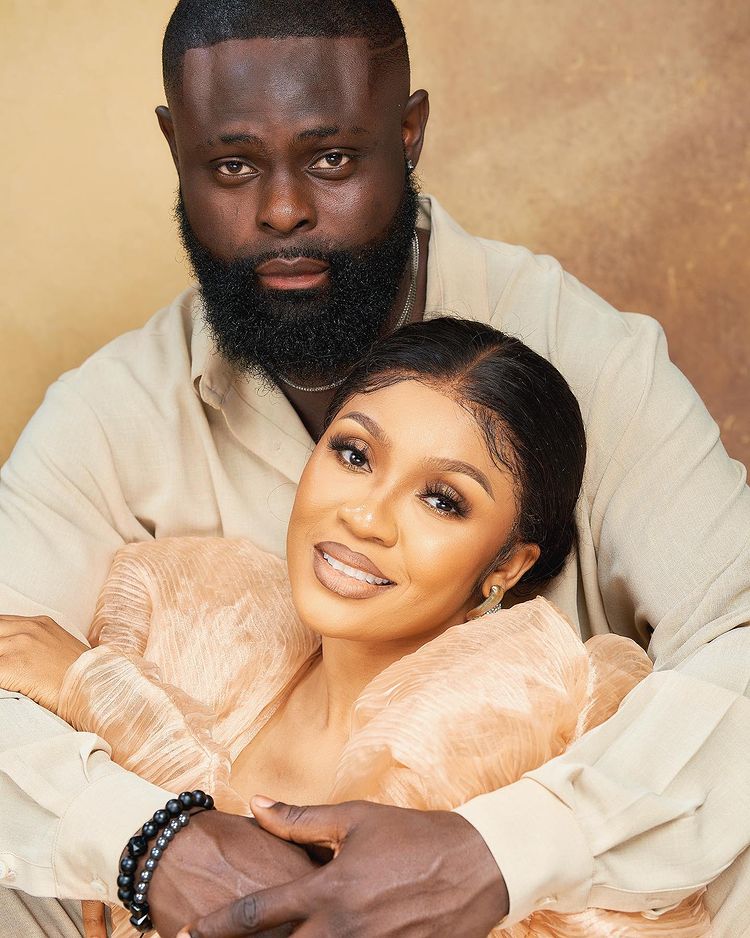 "You still look like a virgin" - Celebrity stylist, Yomi Casual and wife celebrate wedding anniversary (Video)