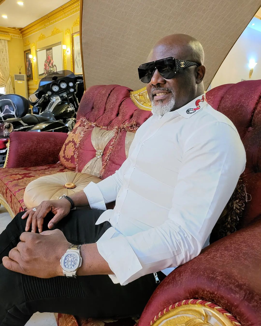 Dino Melaye poverty Orji Kalu private jet