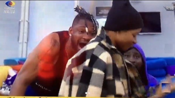 #BBNaija: Epic reaction as Liquorose and Cross win N4.5M, N2.5M respectively (Video)