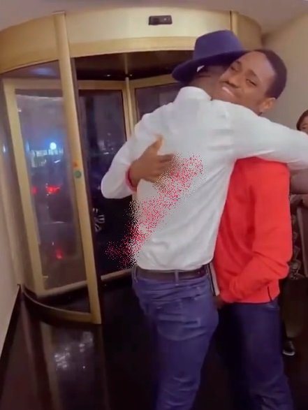 Emotional moment fan surprises BBNaija's Cross with priceless gift (Video)