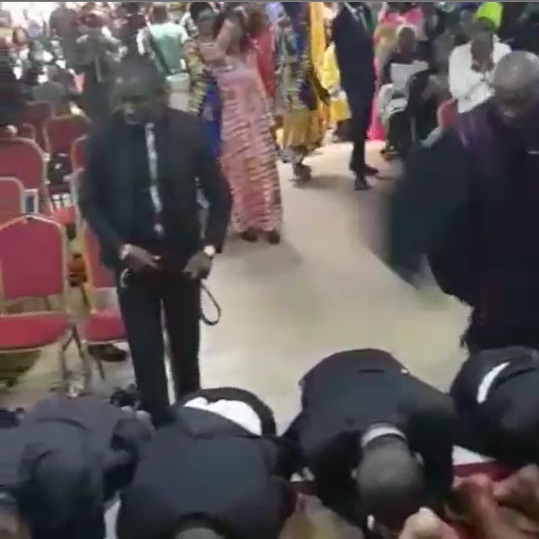 Actor, Victor Osuagwu reacts to pastors flog congregation to test for their readiness for ministry (Video)