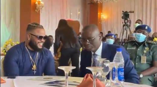 Moment final six housemates meet Lagos State Gov., Babajide Sanwo-Olu (Video)