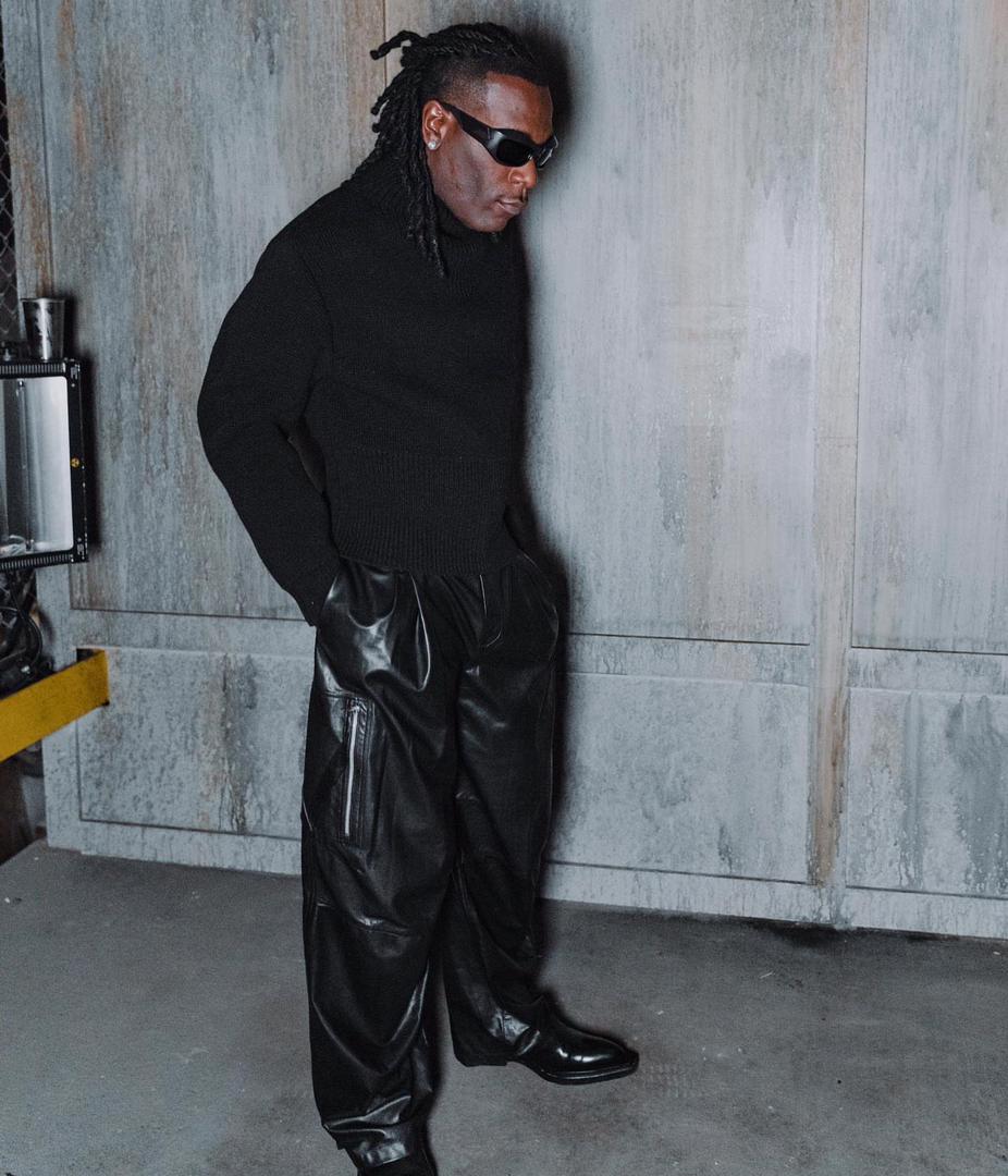 "Are you depressed?" - Concerned fan quizzes singer, Burna Boy over outfit