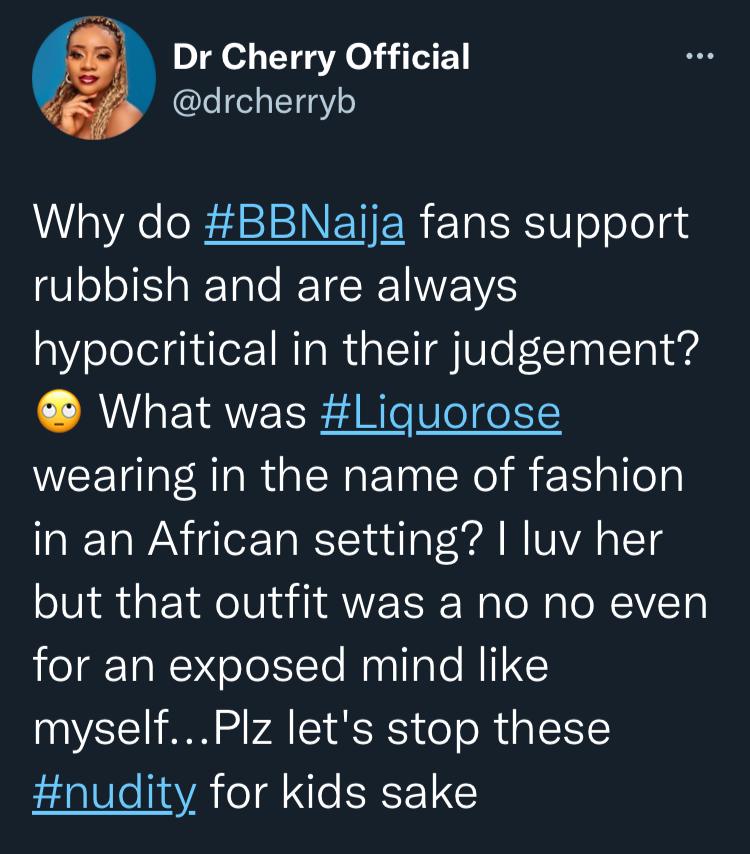 Reality star, Michael Ngene tackles ex, Dr. Cherry for shaming Liquorose' outfit