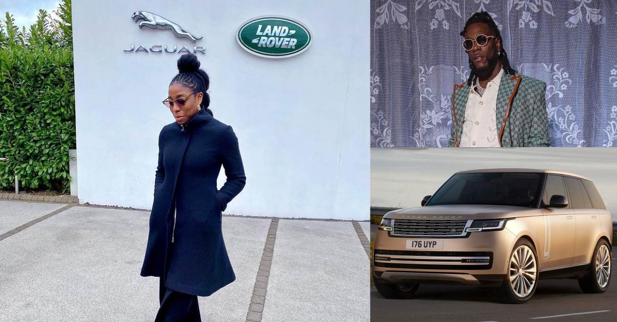 Singer, Burna Boy celebrates sister, Nissi for being part of team that designed new Range Rover SUV