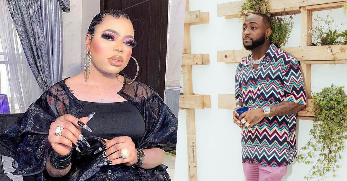 Crossdresser, Bobrisky opens up on why he loves Davido