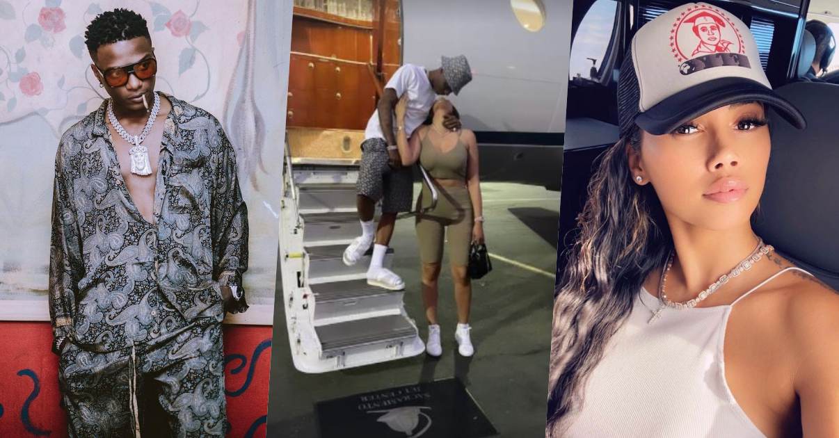 "Amazing mom" - Wizkid celebrates birthday of baby mama, Jada P with loved up photos