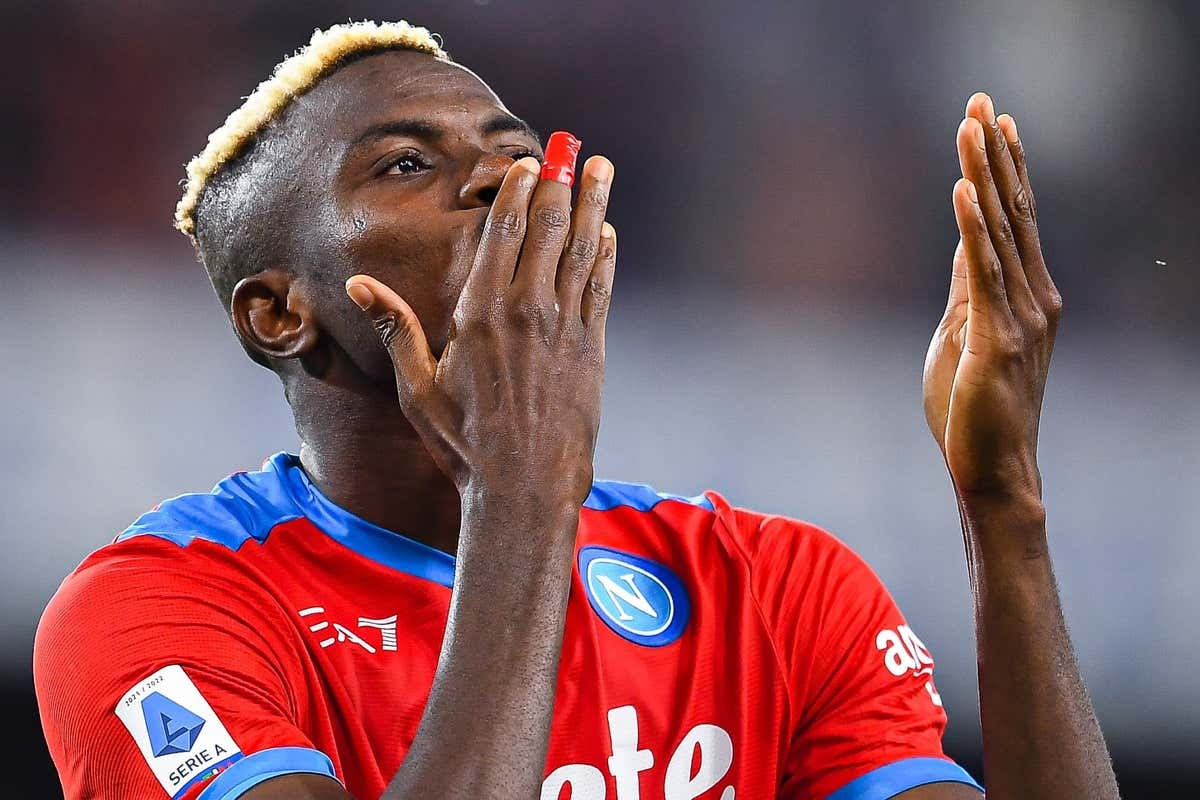 Victor Osimhen clean gutters N20