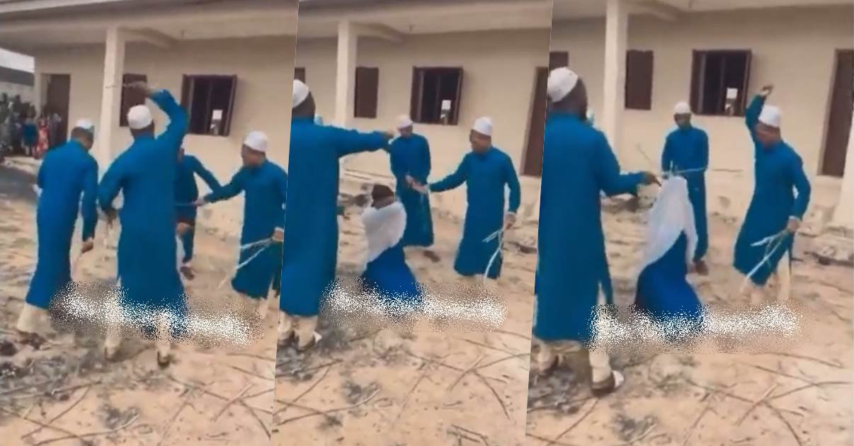 Video of four Islamic teachers flogging female student sparks outrage