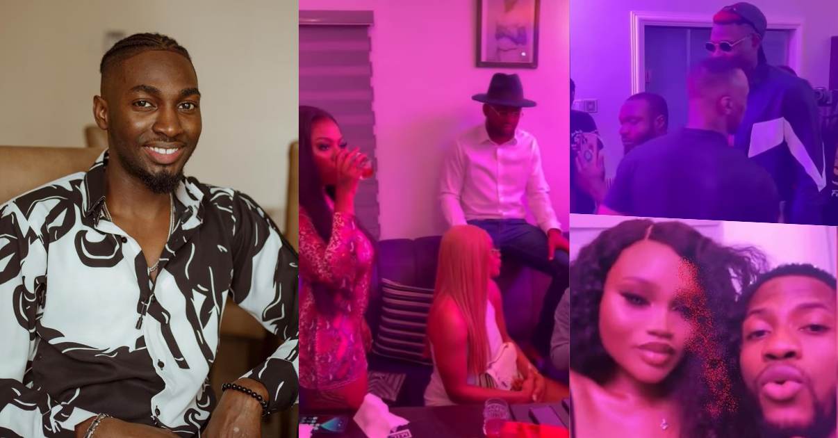 How Shine Ya Eye housemates turned up at Jaypaul's 30th birthday (Video)