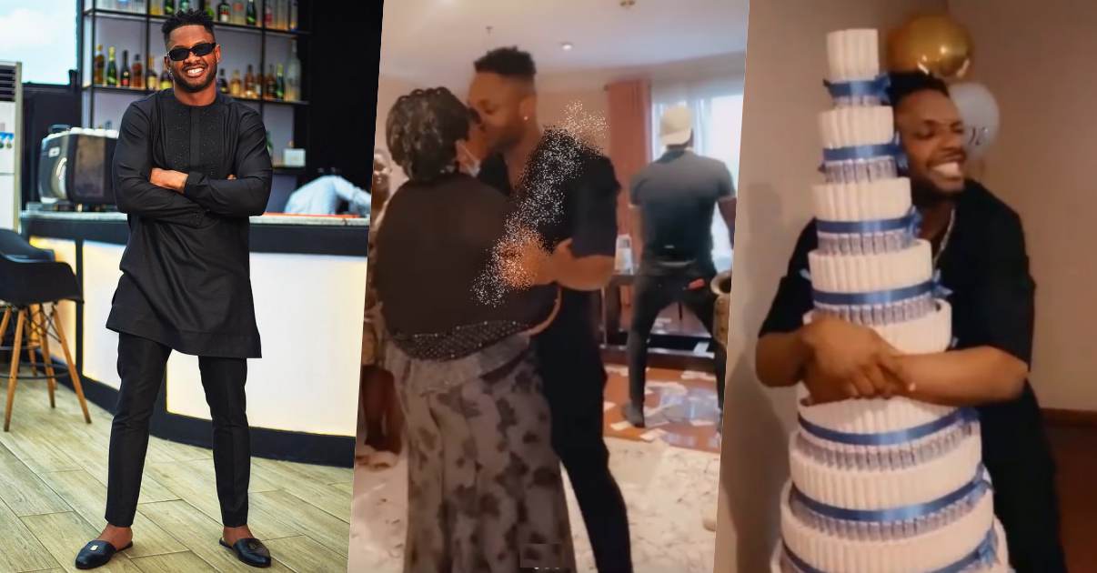 Emotional moment Cross meets mother at welcome party, receives gifts from fans (VIdeo)