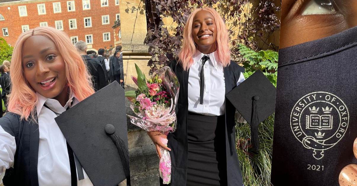 "My hard work paid off" - DJ Cuppy celebrates matriculation at Oxford University in UK