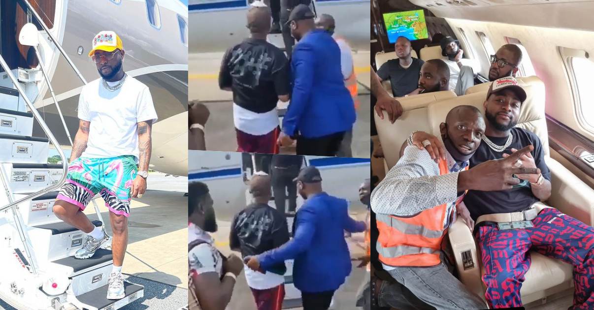 Davido settles with airport official after bodyguard shoved him while trying to take selfie (Video)