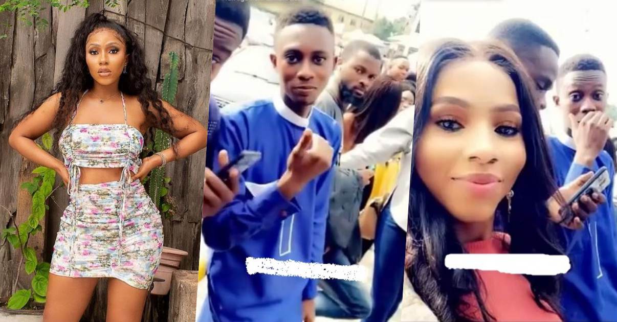 Reality star, Mercy Eke in search of man who gave her his tag during 2019 BBNaija audition (Video)