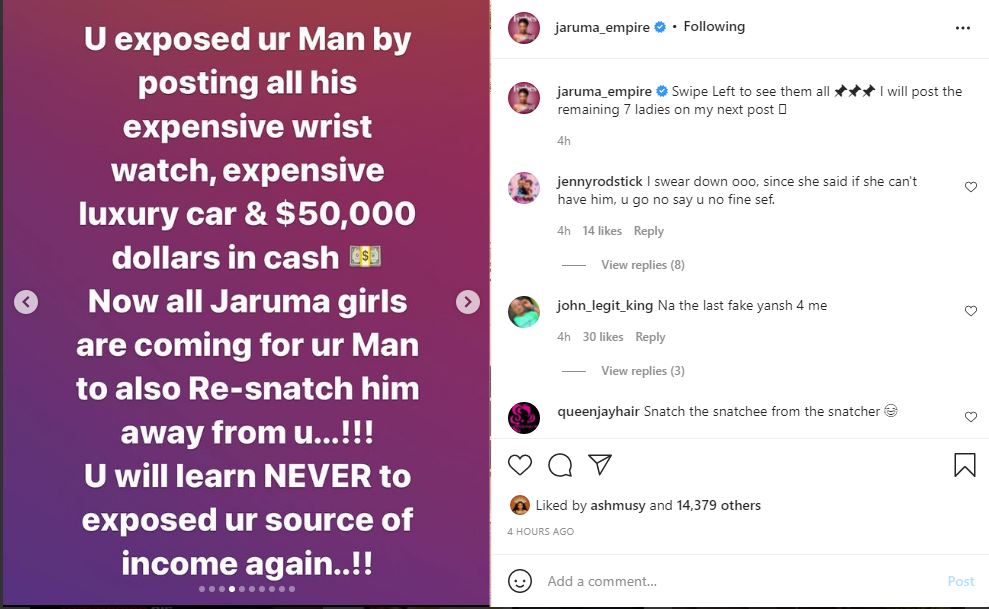 Jaruma Snatching Kelvin Ladies