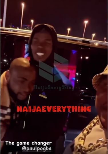 Davido Paul Pogba Atlanta