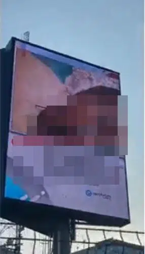 Man Billboard Pornographic Port-harcourt