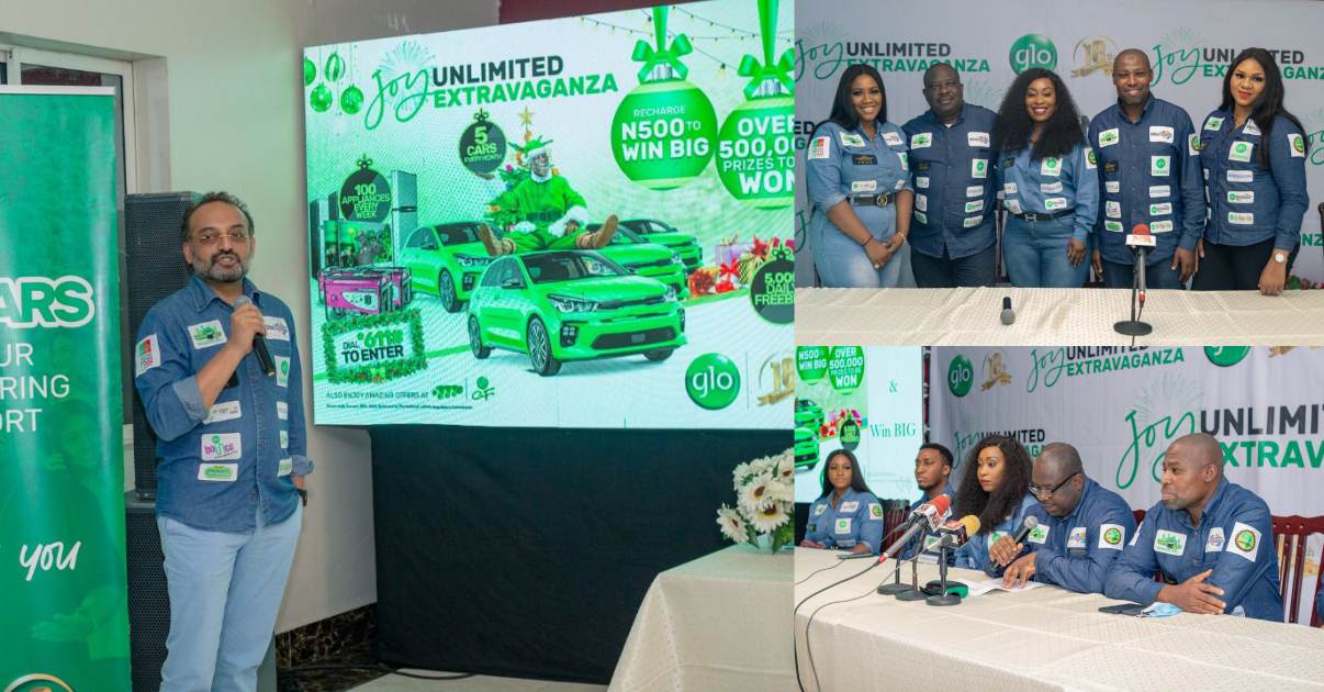 Glo rewards customers in Joy Unlimited Extravaganza 