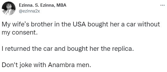 Twitter Car Wife Brother