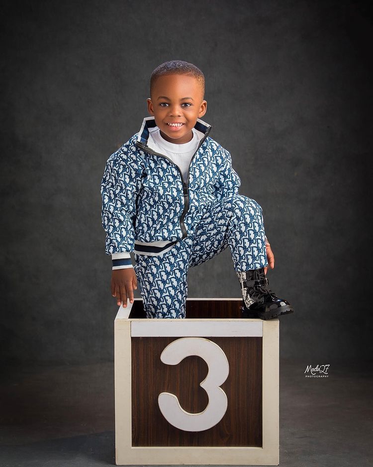 Actress, Yvonne Jegede celebrates son's third birthday 