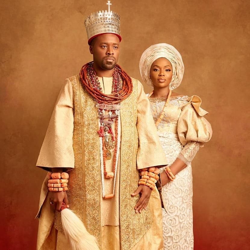 Olu of Warri and wife celebrate wedding anniversary
