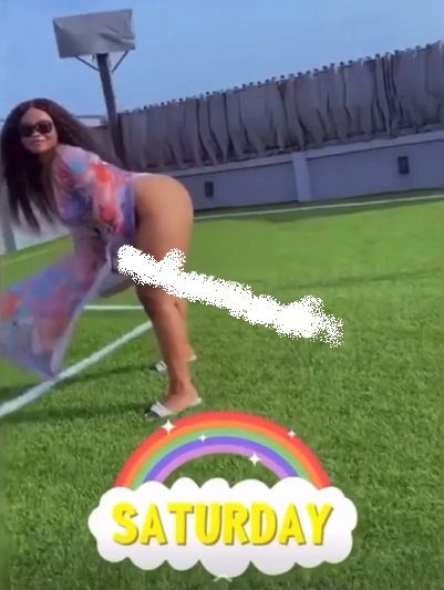 I'm not trying to sell market - JMK clears the air after being dragged for dancing in bikini (Video)