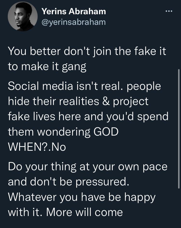 Yerins Abraham rants over high expectations asked of him as a celebrity