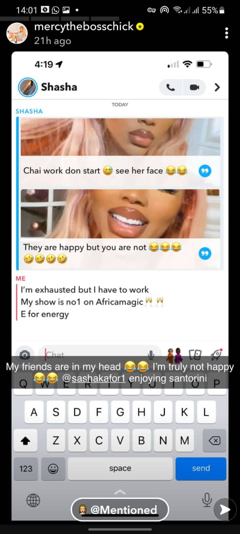 Mercy Eke Show N500m