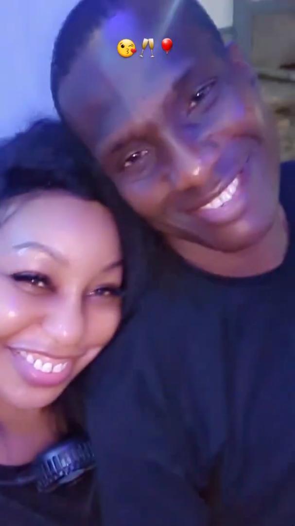 "Don't bring him to social media" - Reactions trail Rita Dominic as she celebrates lover's birthday (Video)