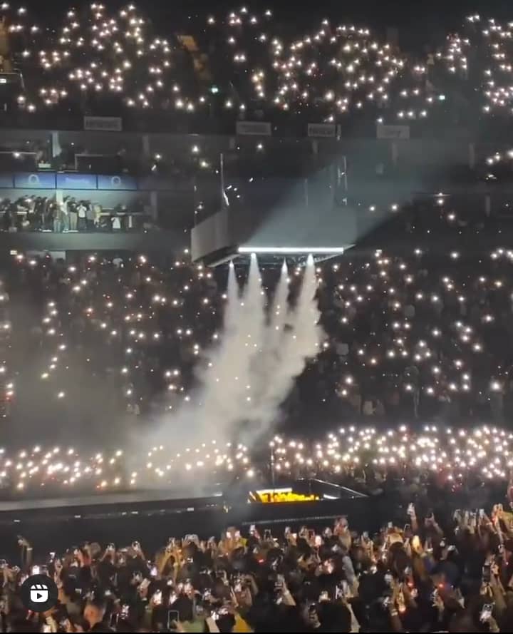 Wizkid Entrance London 02