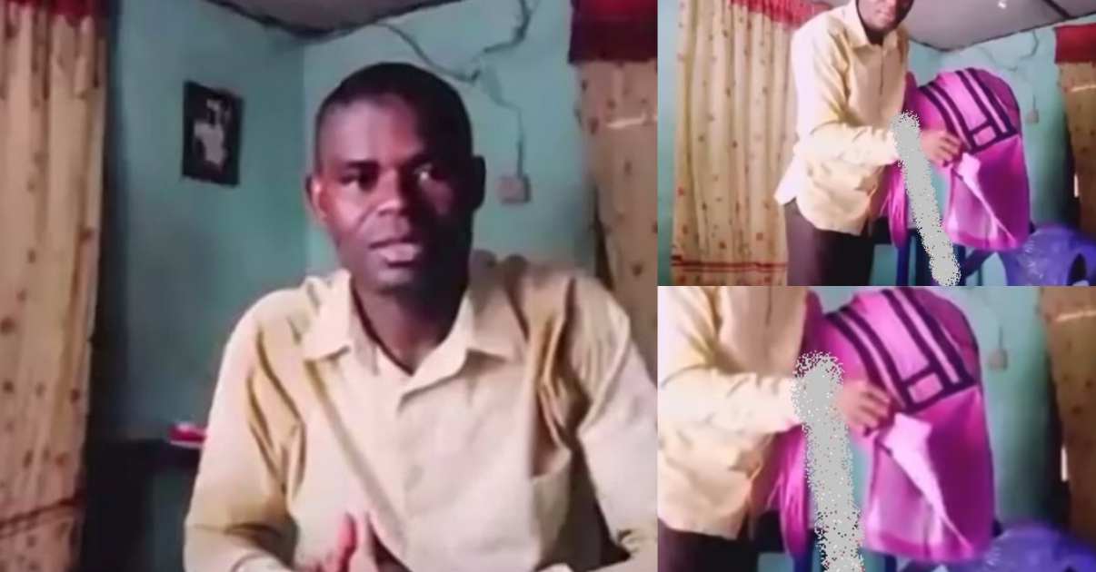"God does not want designs, slits on your clothes" - Pastor speaks on revelation (Video)