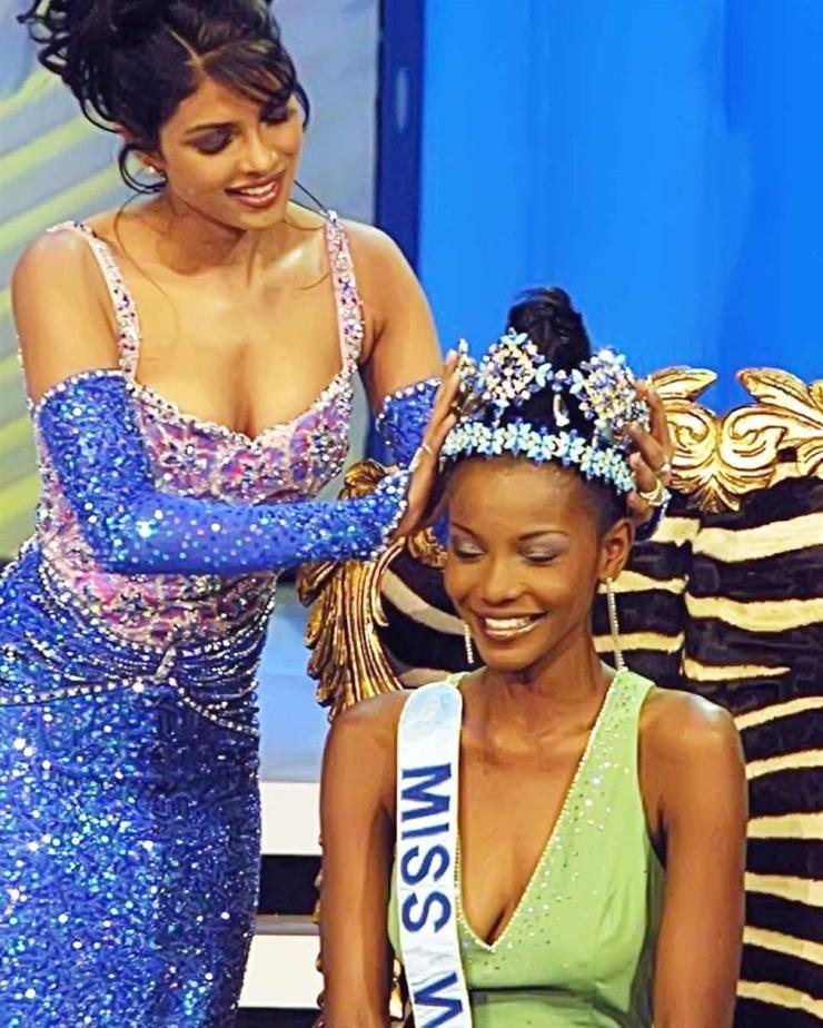 Agbani Darego celebrates 20th anniversary win Miss World