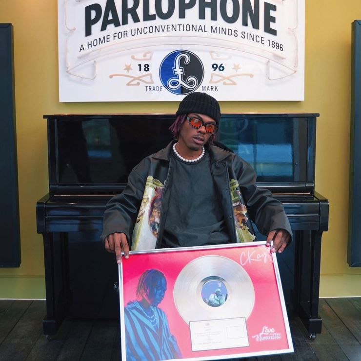 Ckay new BRIT Certified Plaque Love Nwantiti