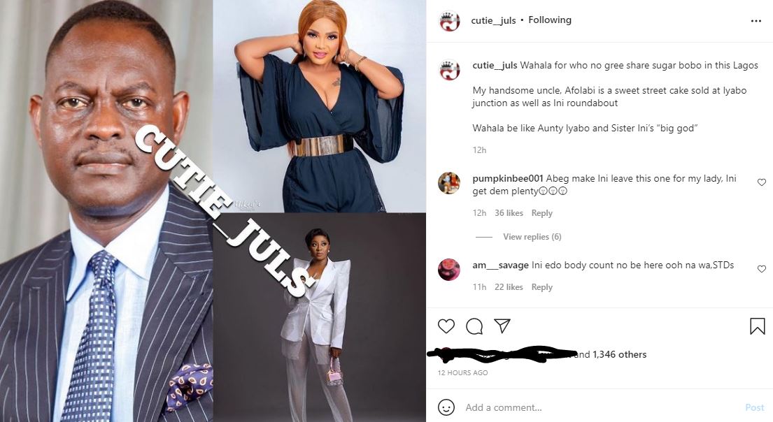 Ini Edo and Iyabo Ojo Allegedly at War Over Married Rich Lover