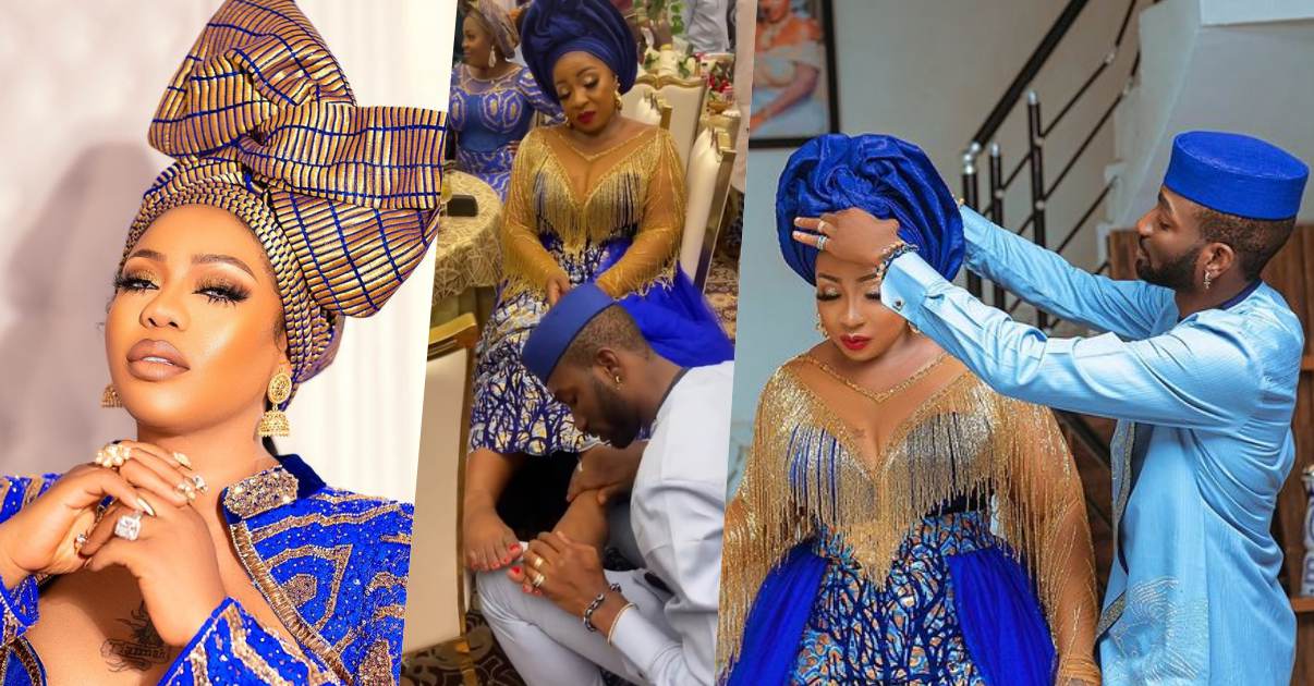 "If I shit my husband go chop am" - Toyin Lawani backs Anita Joseph after being dragged over massage from husband