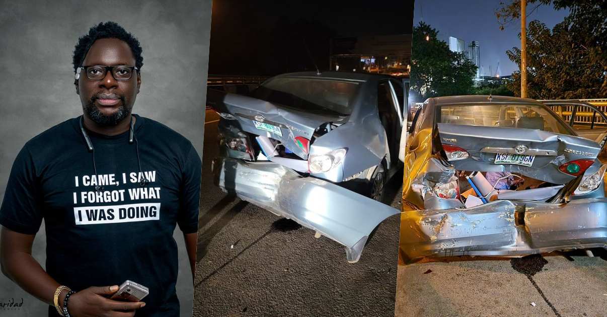 Comedian, Klint Da Drunk narrowly escapes car accident