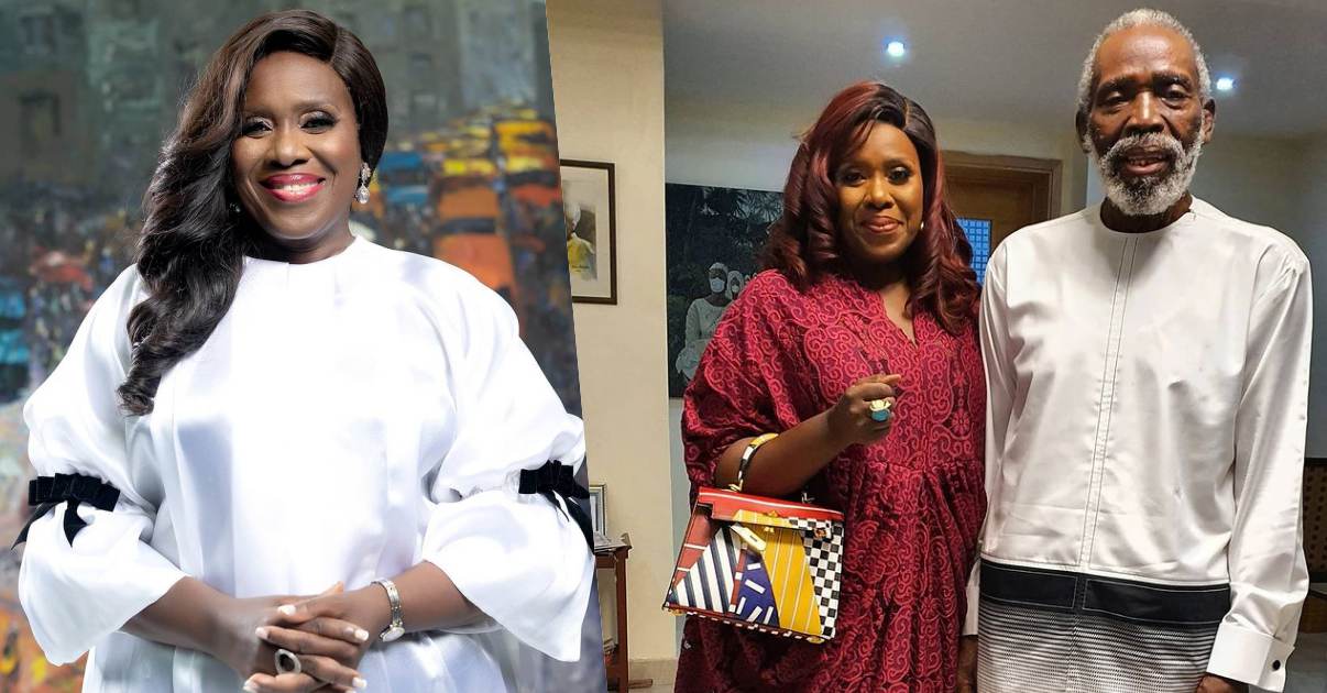 "He has dementia" - Joke Silva opens up on husband's health, Olu Jacobs (Video)