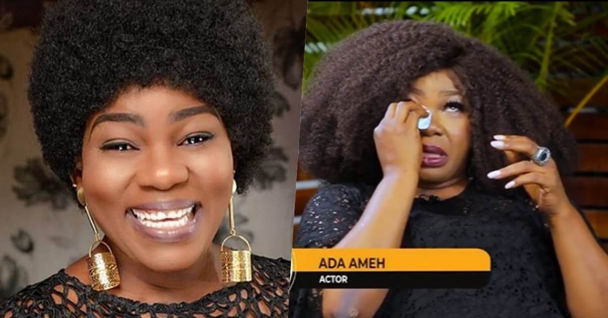 "I got pregnant with my daughter at 13 out of peer pressure, losing her broke me" - Ada Ameh narrates amidst tears (Video)