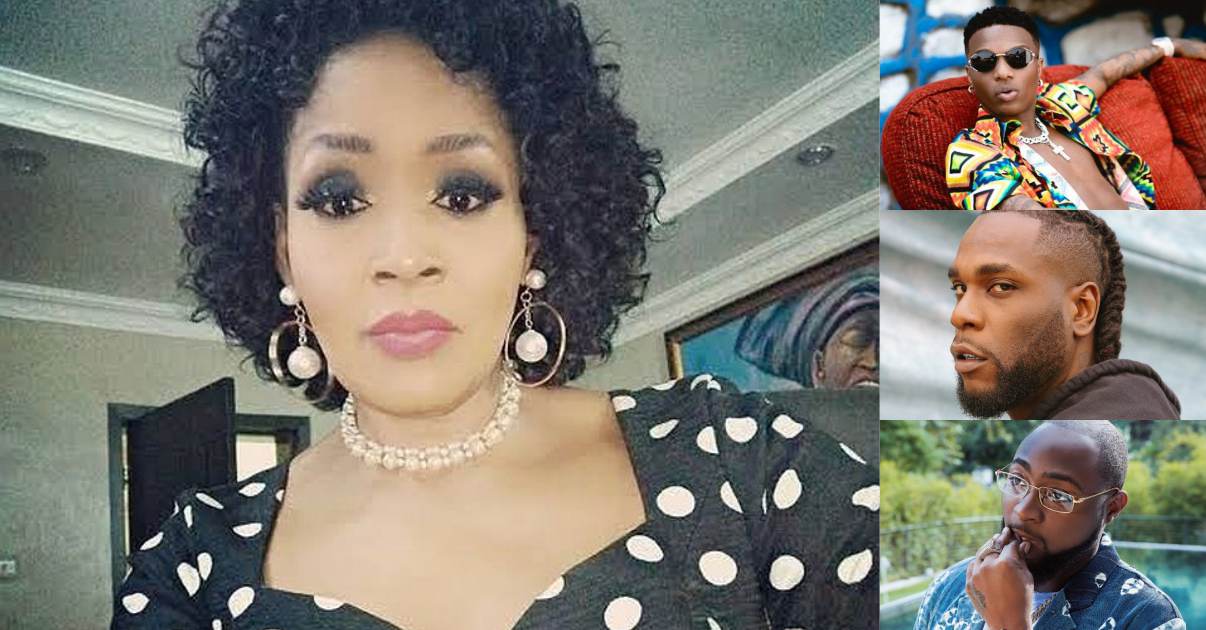 "I want to see Davido, Burna, Wizkid do a song together before I die" - Kemi Olunloyo