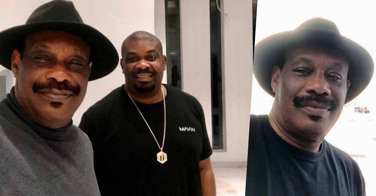 Don Jazzy and his father celebrate birthday in style