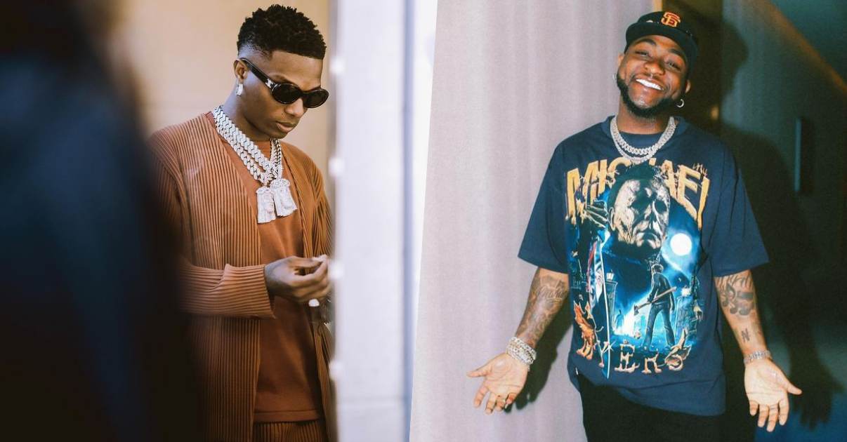 "Maybe Wizkid is the toxic one" - Fan triggers reactions over singer's silence on Davido's birthday