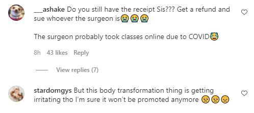 "Surgery N4M, e reach your turn you go price am 400K" - Reactions as lady flaunts new body (Video)