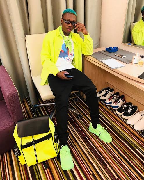 Zlatan Ibile acquires expensive glasses ear studs