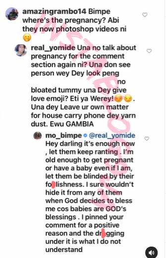  Oyebade Adebimpe breaks silence amidst rumor of pregnancy