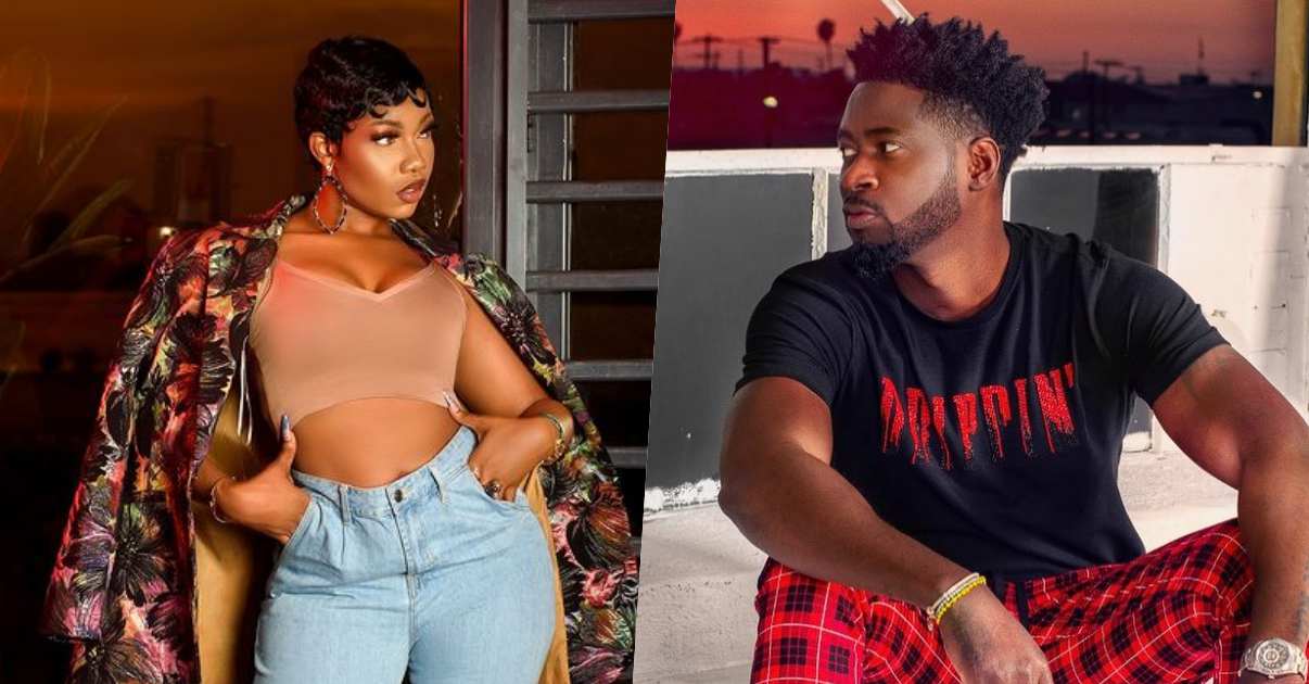 "Tacha is the most bankable without opening legs" - Teebillz celebrates reality star