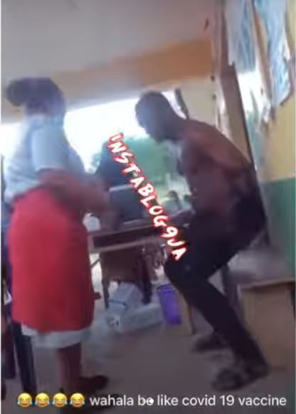 Injection Man Covid-19 Vaccine